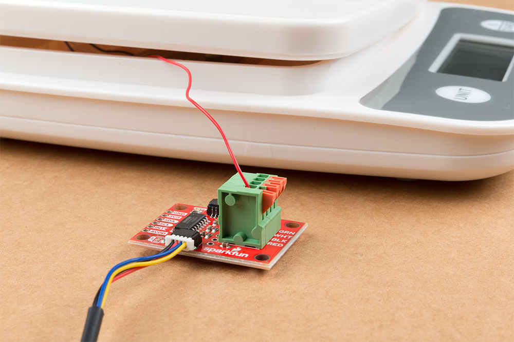 Qwiic Scale Hookup Guide - SparkFun Learn