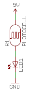 Schematic of Photocell Circuit 1