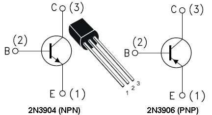 2n3906 transistor pinout