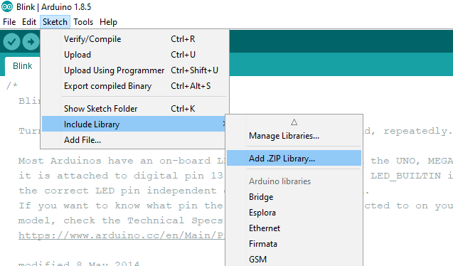 Program files arduino libraries