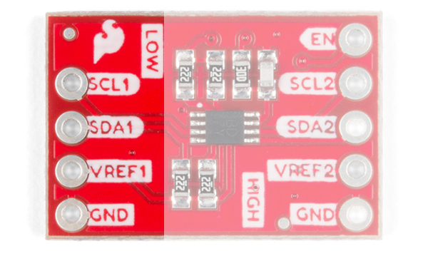 PCA9306 I2C Bidirectional Voltage-Level Translator Breakout Board Module (Logic Level Converter)