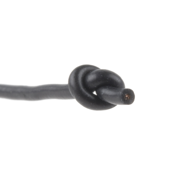 Hook-Up Wire - Silicone 30AWG (Black, 5M)