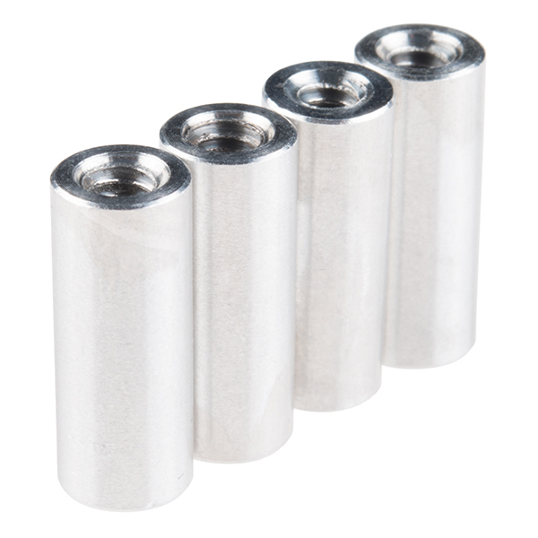 Standoff - Aluminum Threaded (6-32; 5/8", 4 Pack)