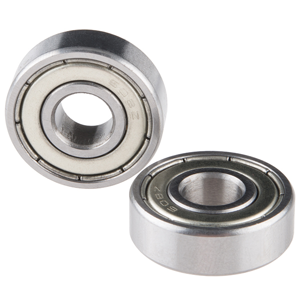 Ball Bearing - Non-Flanged (8mm Bore 22mm OD 2 Pack)