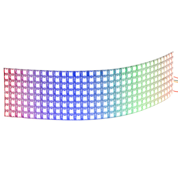 Flexible LED Matrix - WS2812B (8x32 Pixel) - COM-13304 - SparkFun  Electronics