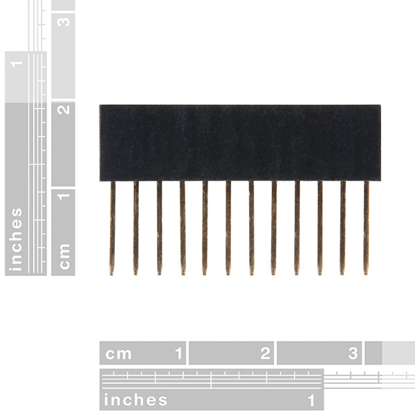 Female Stackable Header - 12-Pin