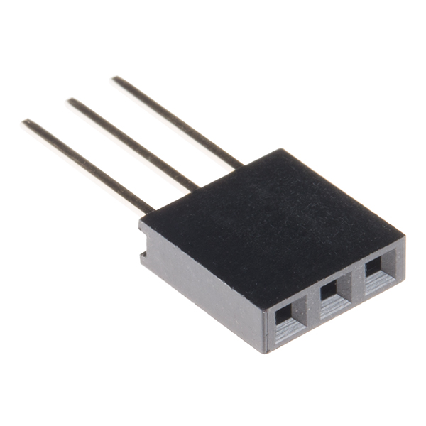 Stackable Header - 3 Pin (Female 0.1 inches)