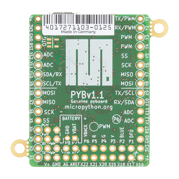 MicroPython pyboard v1.1