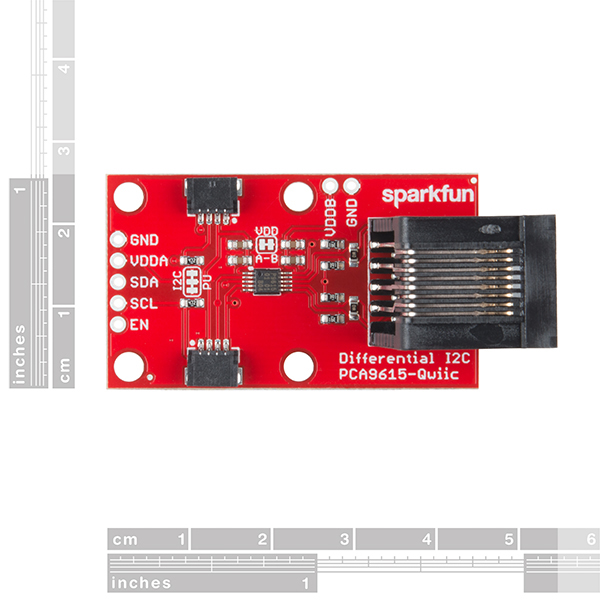 14589 sparkfun differential i2c breakout   pca9615  qwiic  02