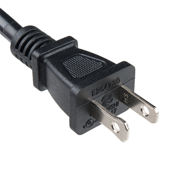 14603 ipixel wall adapter cable   two prong  na  02