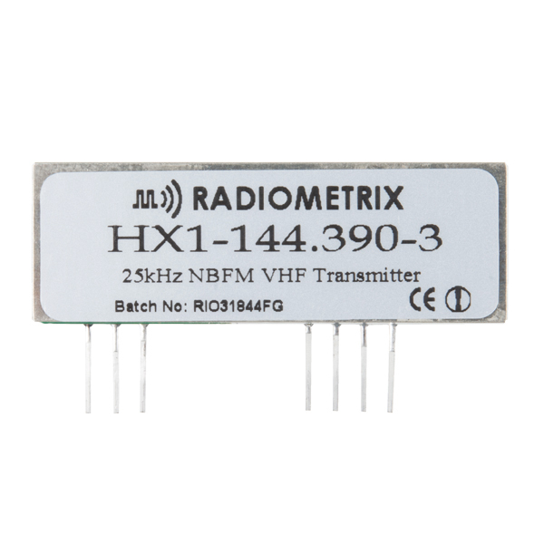 HX1 - VHF Narrow Band FM APRS Transmitter  (144.39Mhz - NA)