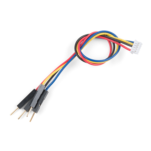 Cable - 5-pin 1.25mm Connector - 4-pin Breadboard - CAB-15132