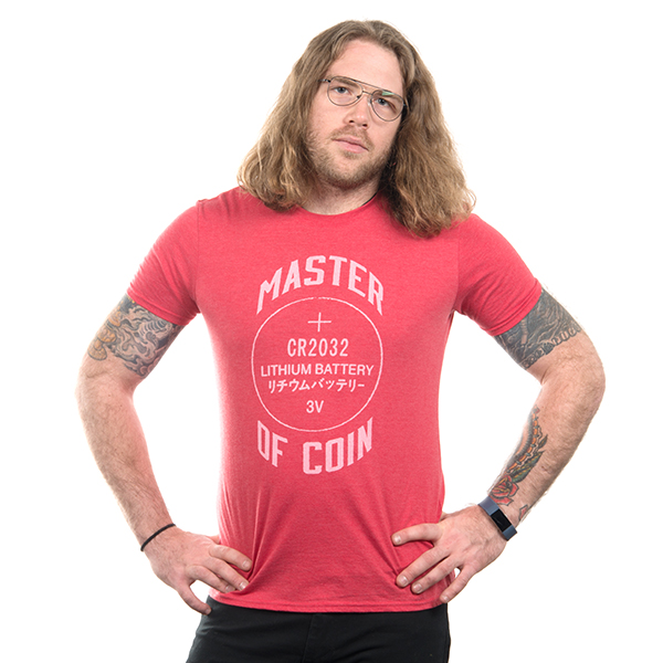 Master of Coin Shirt - XL (Red)