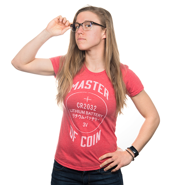 Master of Coin Women's Shirt - Medium (Red)