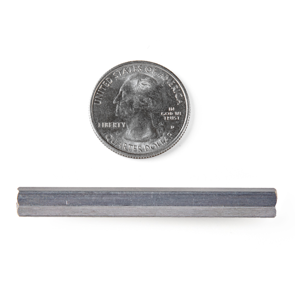 Hex Standoff Threaded - #4-40, Aluminum, 2.375in. (60.33mm)