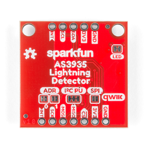 SparkFun Lightning Detector - AS3935 (Ding & Dent)