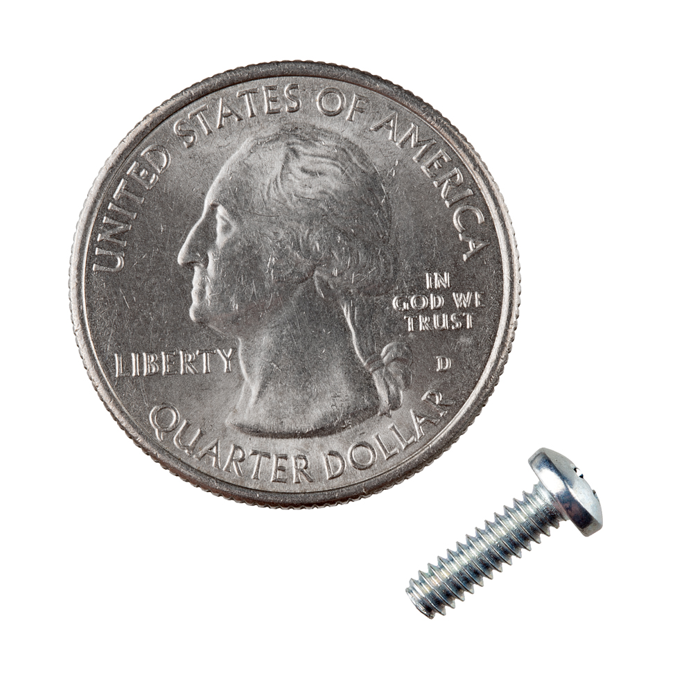 Phillips Machine Screw - 4-40 Thread - 3/8in.