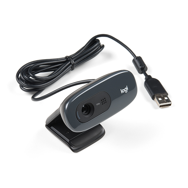 Logitech C270 Webcam - USB 2.0 - SEN-16299 - SparkFun Electronics