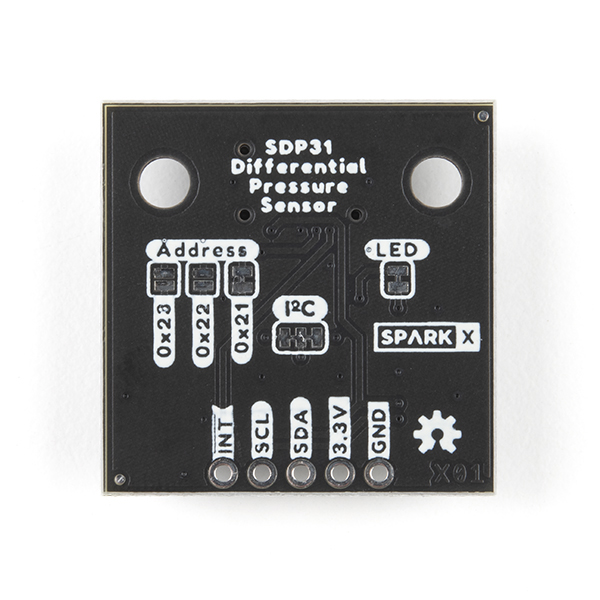 SparkX Differential Pressure Sensor - SDP31 (Qwiic)