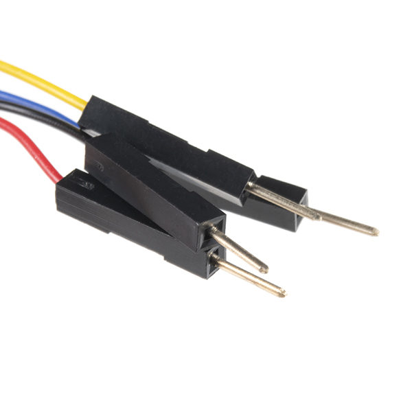 Flexible Qwiic Cable - Breadboard Jumper (4-pin) - PRT-17912 - SparkFun  Electronics