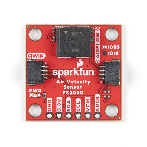 SparkFun Air Velocity Sensor Breakout - FS3000-1005 (Qwiic)