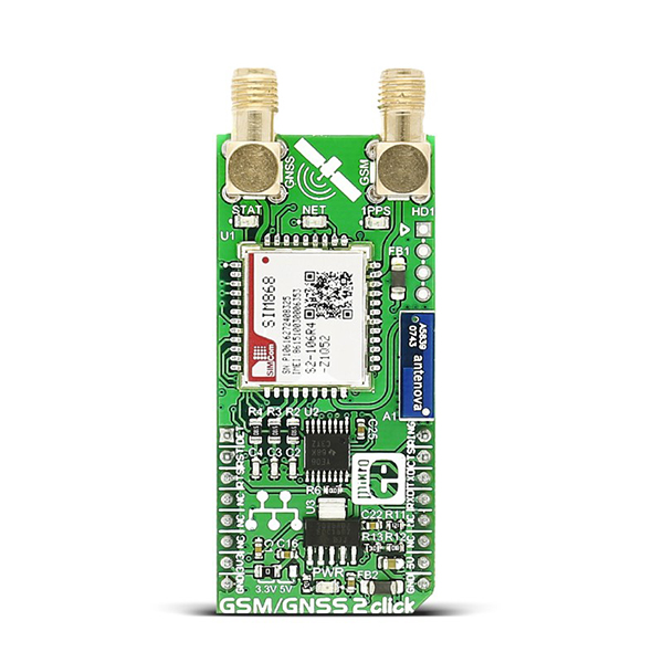 MIKROE GSM/GNSS 2 Click