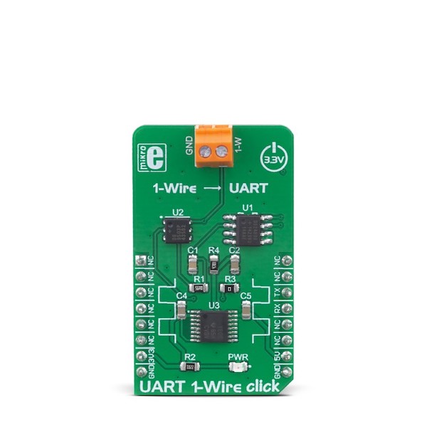 MIKROE UART 1-Wire Click