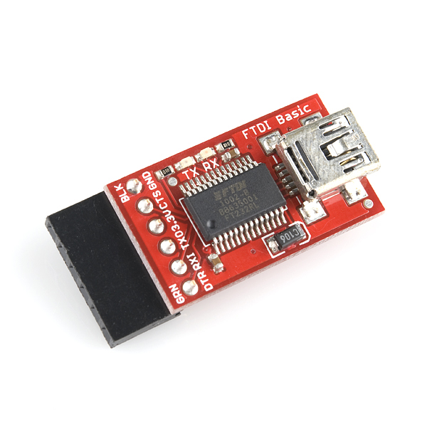 Breadboard Power Supply 3.3V and 5V with Micro USB Connector and FT232RL  Chip for Arduino