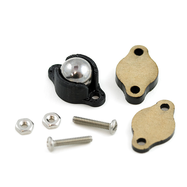 Ball Caster Metal - 3/8 inches