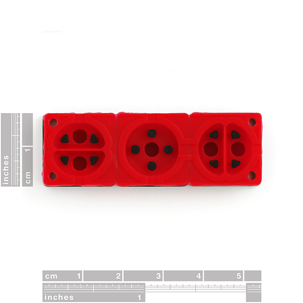 Mini Button Pad Set - Red