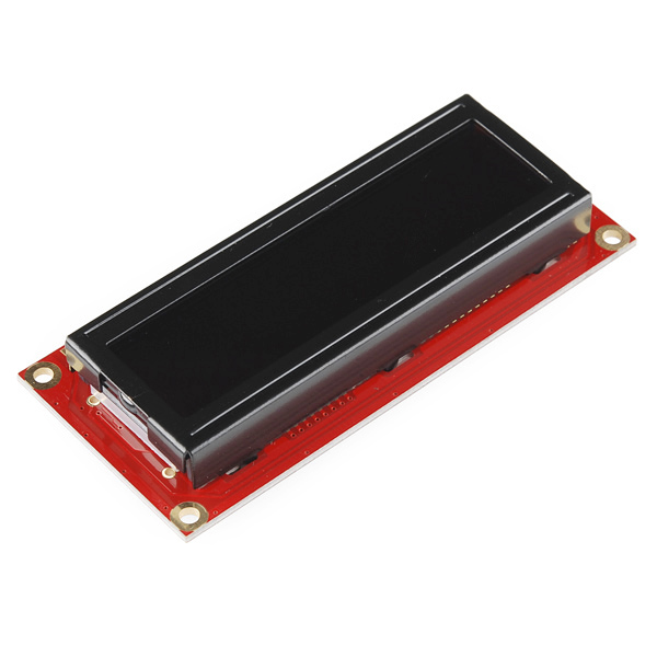 Basic 16x2 Character LCD - Red on Black 3.3V