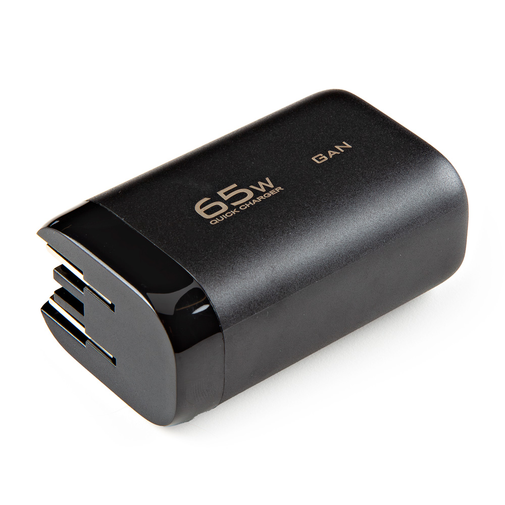 USB A and C Power Delivery (PD) Wall Adapter - 65W