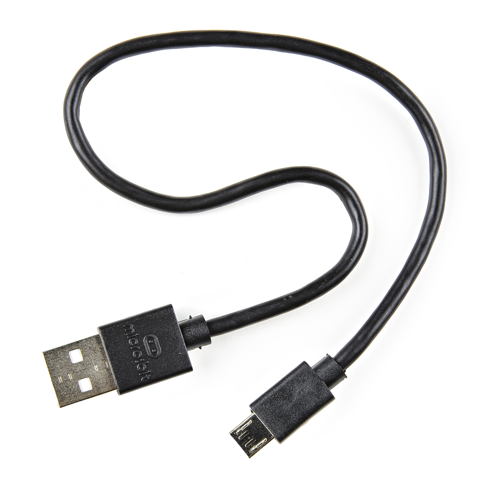 micro:bit USB Cable 300mm - Black