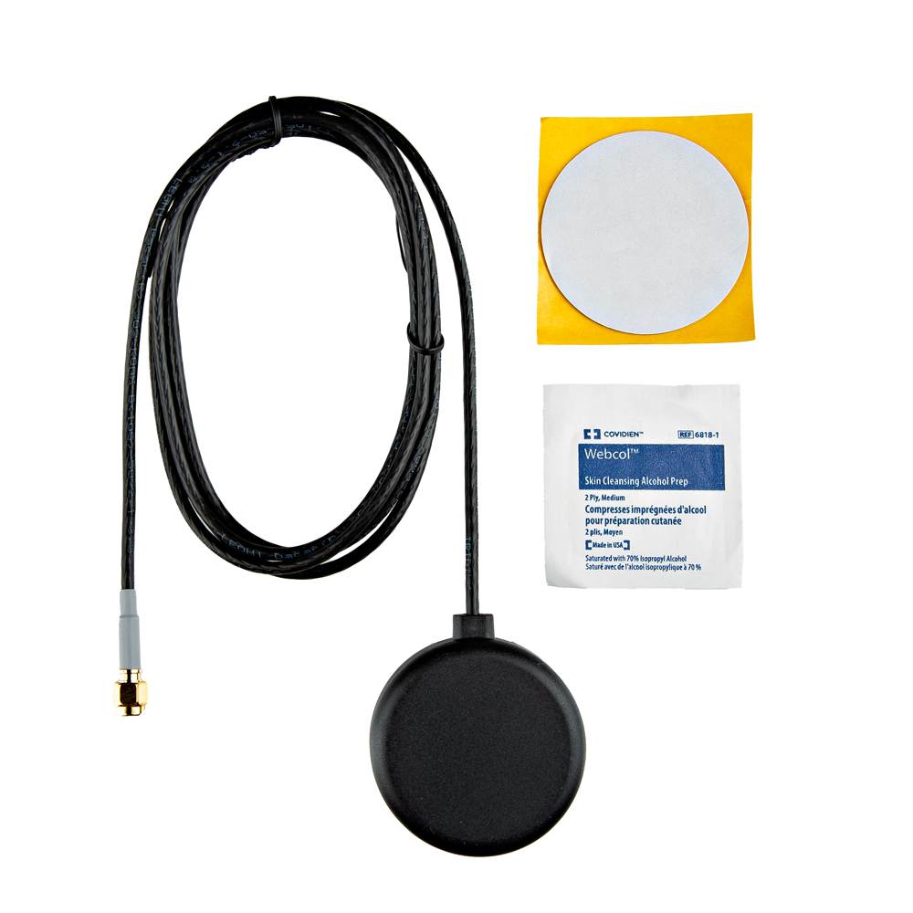 External Iridium® Certified Compact Magnetic Adhesive Mount Antenna