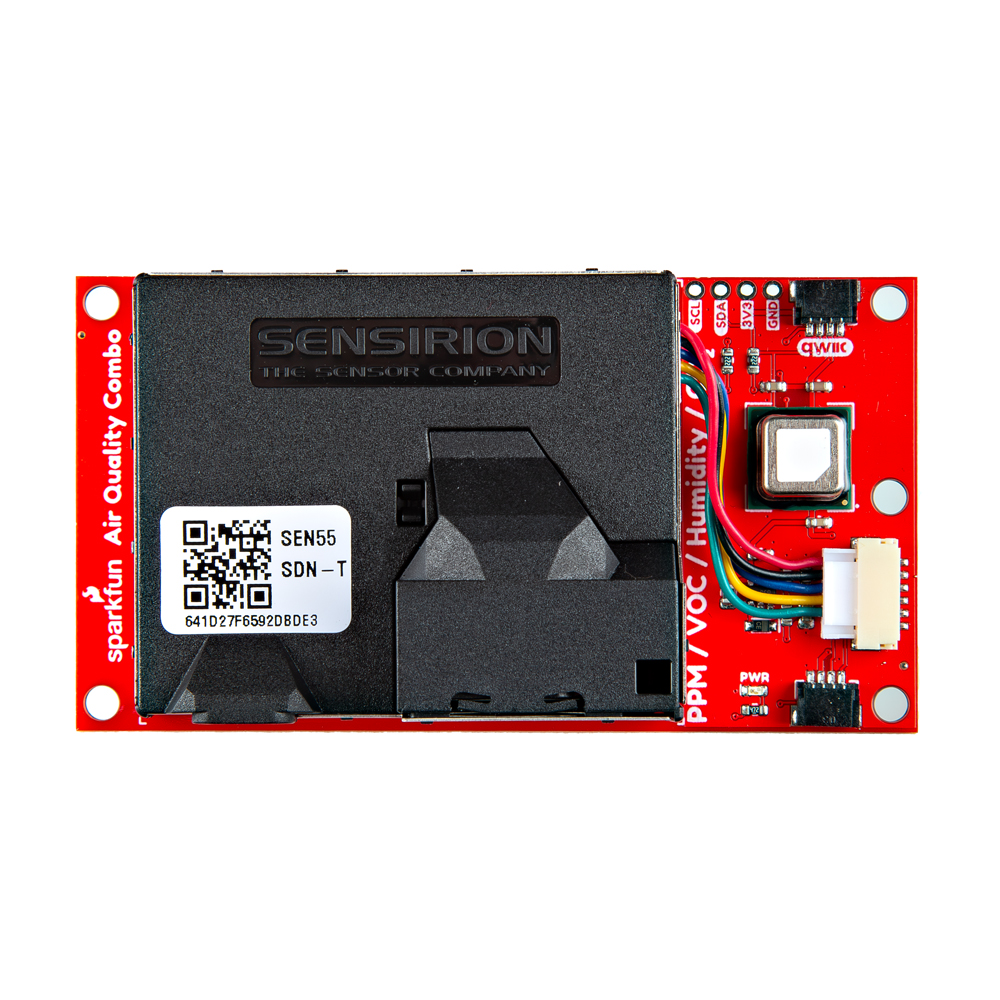 SparkFun Indoor Air Quality Combo Sensor - SCD41, SEN55 (Qwiic)