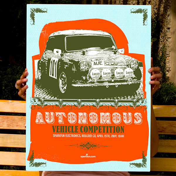 Autonomous Vehicle Competition Poster 2009