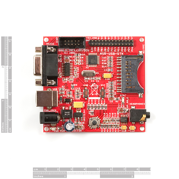 Development Board for AT90USB162 for USB