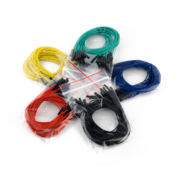 Jumper Wires Premium 12" F/F Pack of 100
