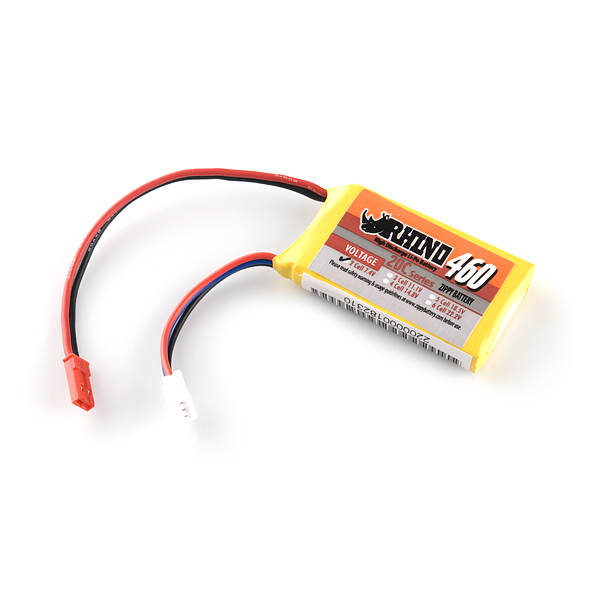 Polymer Lithium Ion Battery Pack - 460mAh 7.4v