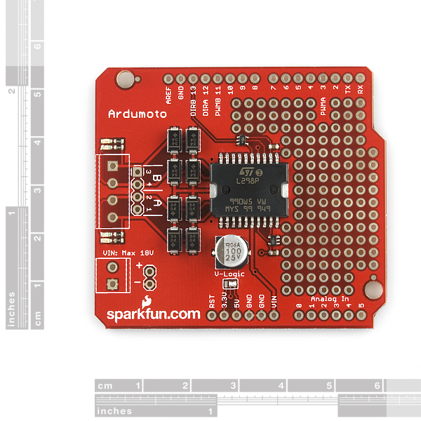 SparkFun Ardumoto - Motor Driver Shield