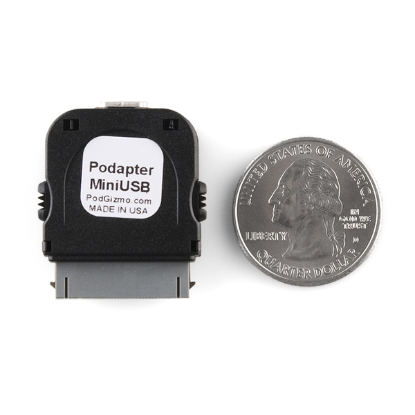 Podapter - Mini-B USB to iPod (Black)