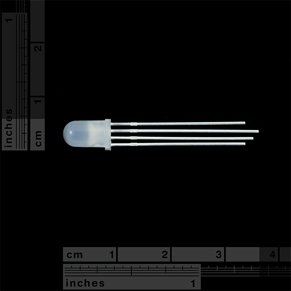 LED - RGB Diffused Common Cathode (100 pack)