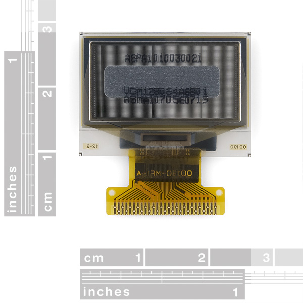 Graphic OLED Display - 0.96" Blue