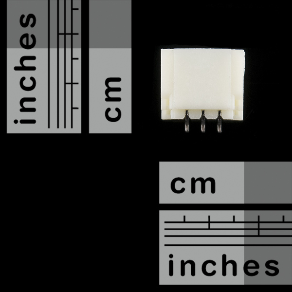 Connector 1.0mm Horizontal - 3 pin