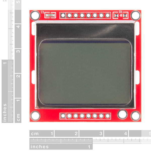 Graphic LCD 84x48 - Nokia 5110