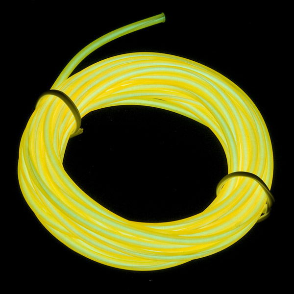 EL Wire - Yellow 3m