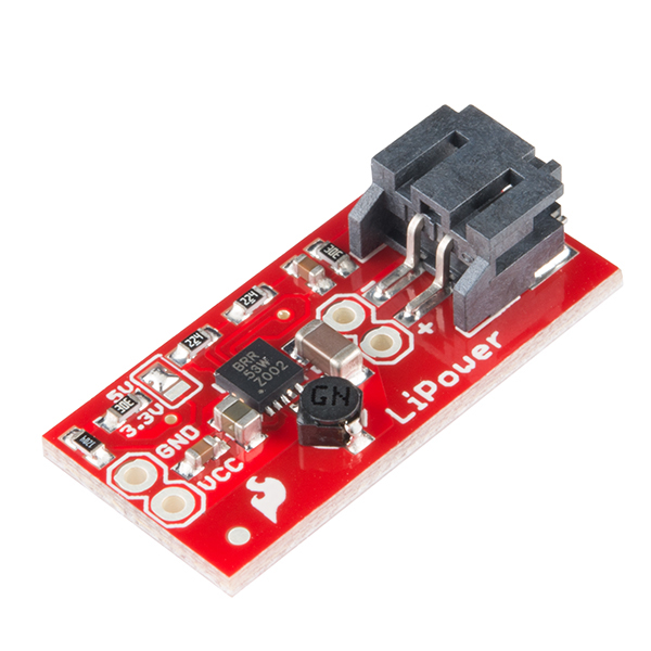 LiPower - Boost Converter - PRT-10255 - SparkFun Electronics