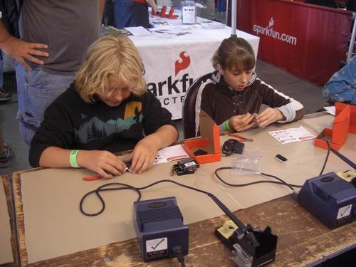 PTH Soldering Class - March 16th, 2011