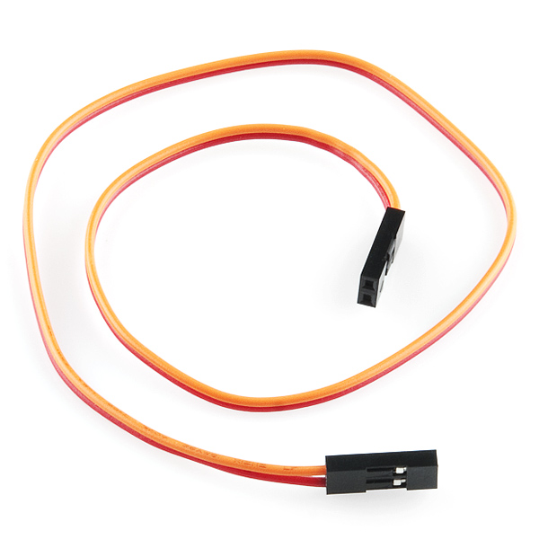 Jumper Wire - 0.1, 2-pin, 12 - PRT-10372 - SparkFun Electronics