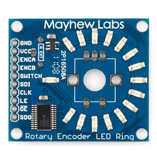Rotary Encoder LED Ring Breakout Board - Blue